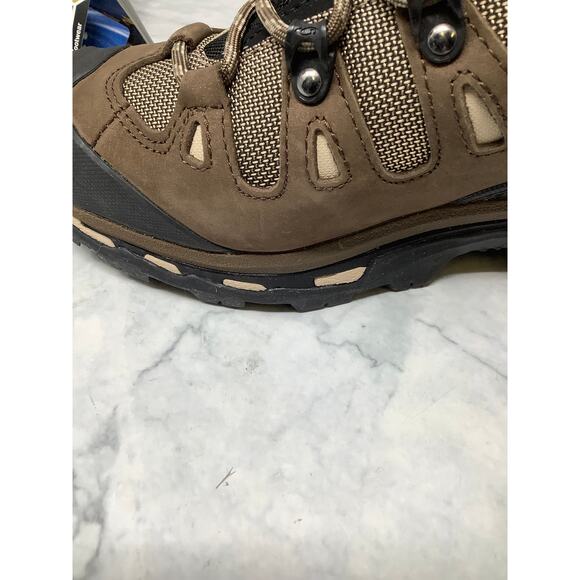 Salomon Men's 7 Fossil Rain Quest 4D 2 Gtx Goretex Hiking Boots Outdoor LF1 - Picture 12 of 15
